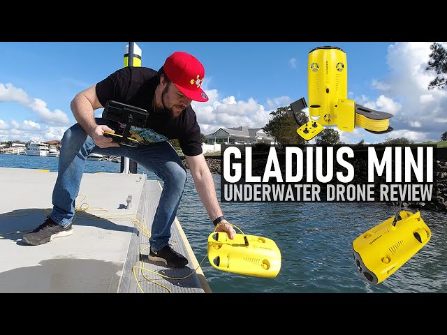 Mini Submarine?! Gladius Mini Review from Chasing Underwater Drones | DansTube.TV