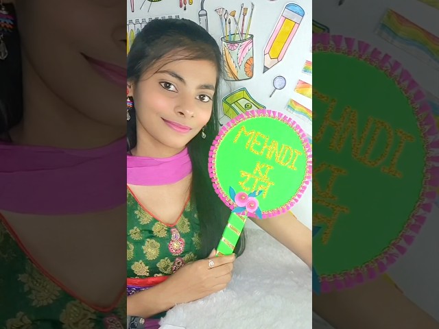 DIY Mehndi Haldi Props😱#diy #weddingprops #mehndi #haldi #props #shorts #youtubepartner #craftyumrao