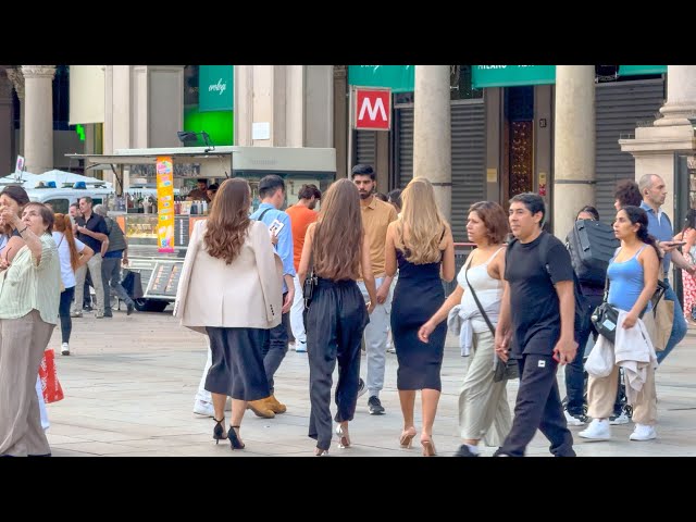 Milan, Italy 🇮🇹 - Summer 2024 - 4K 60fps HDR Walking Tour