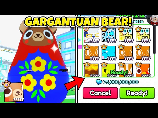 INSANE OFFERS for Gargantuan Matryoshka Bear in Pet Simulator 99!