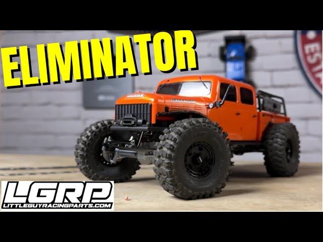 LGRP Eliminator SCX24 Chassis Kit! Assembly, Power Wagon Conversion & First Runs