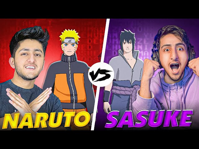 Naruto Vs Sasuke 1 Vs 1 Clash Squad Battle Who Will Win 🏆- Garena Free Fire