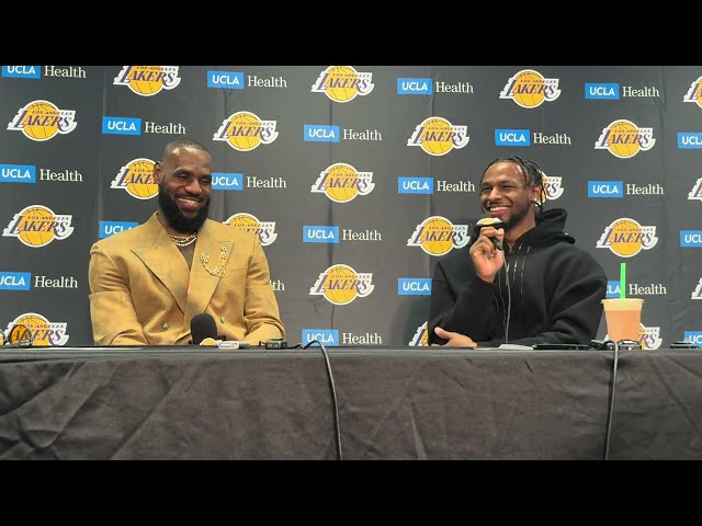 LeBron And Bronny James Make HISTORY for Lakers