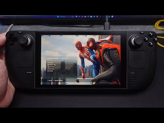 Marvel's Spider-Man 2 Gameplay On Steam Deck