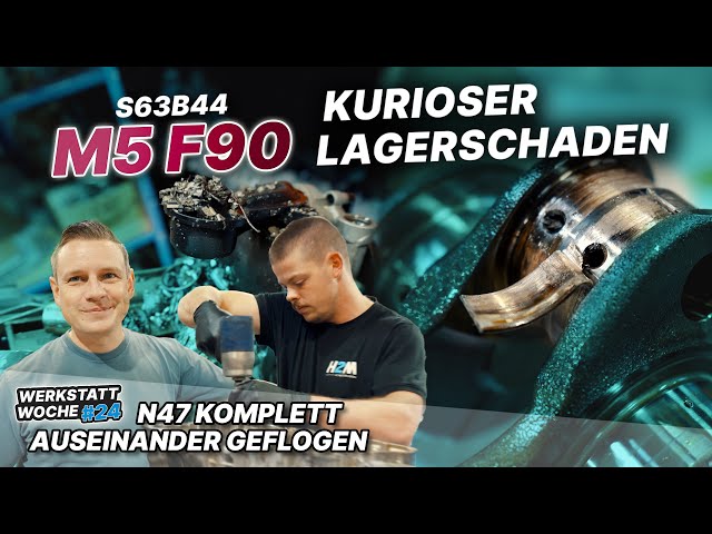 BMW F90 M5 Motor FEST + F36 Kapitaler MOTORSCHADEN + B38 FEUCHTER Turbolader + N57 AGR-Kühler DEFEKT