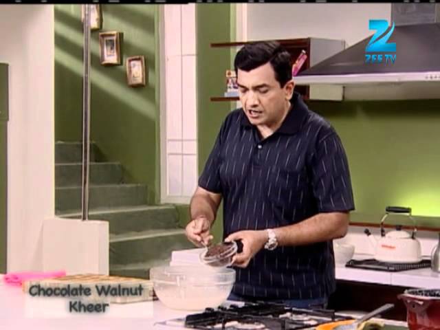 Khana Khazana - Ramzan Special - Chocolate Walnut Kheer - Recipe by Sanjeev Kapoor - Zee TV