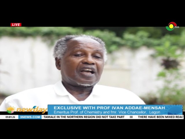 Exclusive with Prof Ivan Addae-Mensah