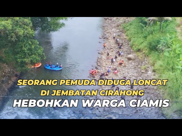 Peristiwa Tragis di Jembatan Cirahong hebohkan Warga Ciamis