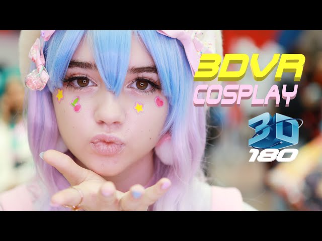 3DVR Cute Cosplay at Anime Expo, Cecelu_art, カワイイ コスプレ