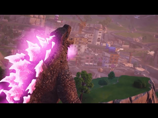 Fortnite GODZILA update