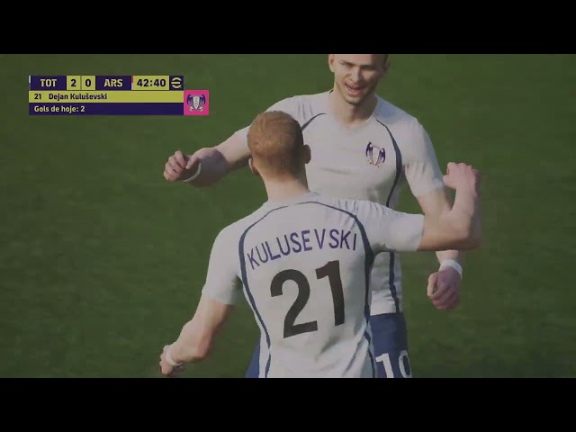 eFootball 2025 - tottenham WB vs arsenal FC (Liga inglesa) amistoso PS5 gameplay 4k