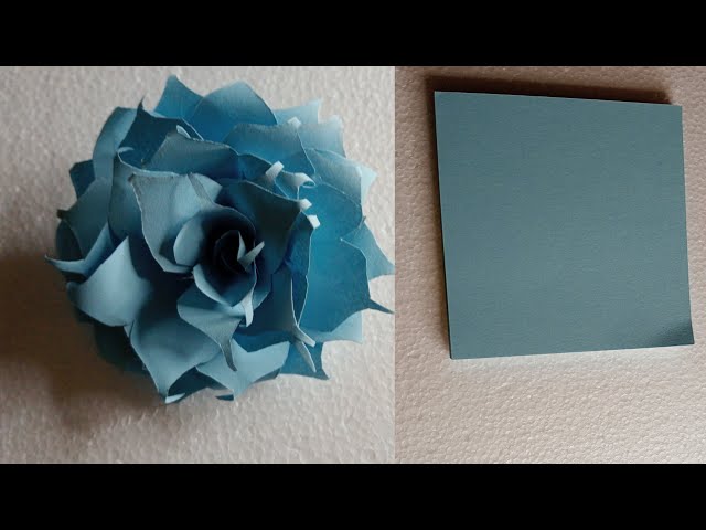 Beautiful paper flower craft/this is really beautiful