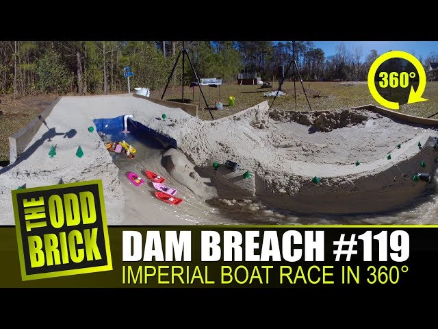 LEGO Dam Breach #119 - Imperial Boat Race in 360