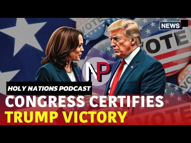 Kamala Harris shed tears as Donald J. Trump is certified as the US 47th President [Full Video Uncut]