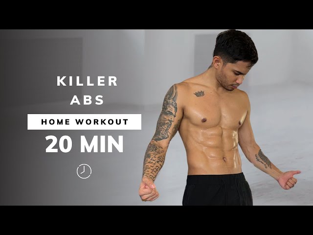 20 MIN KILLER CORE & AB WORKOUT (At Home No Equipment)