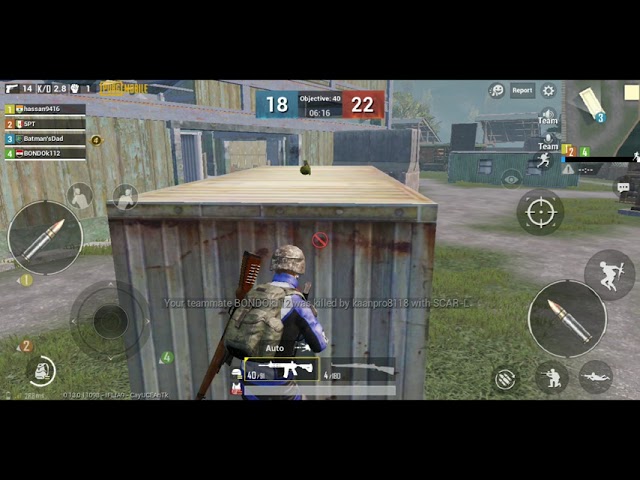 23 Kills TDM 4vs4 Batman's Dad PUBG-Mobile