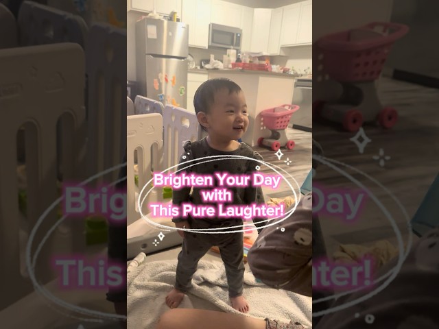 Pure Giggles – A Little Joy for Your Day! ❤️ #familyvlog #baby