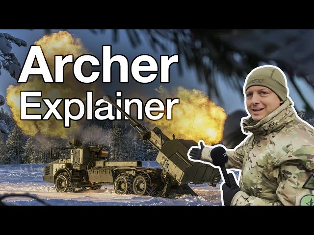 British Army Archer Artillery in action: British military testing cutting-edge firepower in Finland