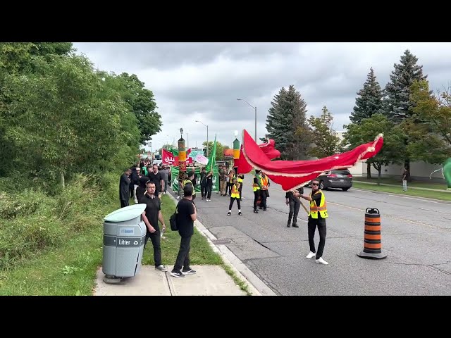 دسته عزاداری روز عاشورا تورنتو کاناداAshura March Toronto Canada Daste toronto  2022 Dasteh