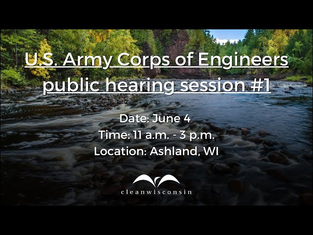 Line 5 Public Hearing Session #1