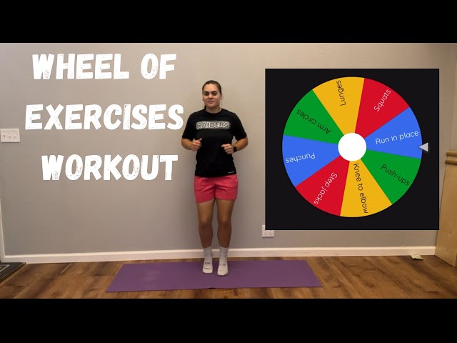 Wheel of Exercises Workout | Kids Workout | At Home Exercises | Classroom Brain Break