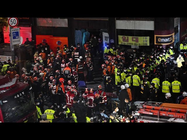 New images from Seoul, where 154 people died - Itaewon Halloween crowd crush, South Korea