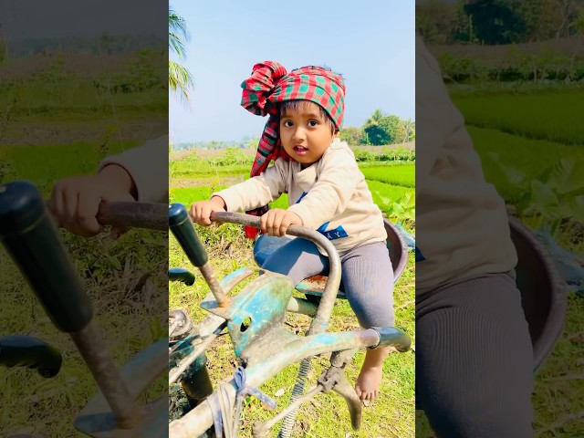 কৃষক ভাই ট্র্যাক্টর নিয়ে কোথায় যাচ্ছোগো #youtubeshorts #trending #viral #shorts #vlog #cute #baby