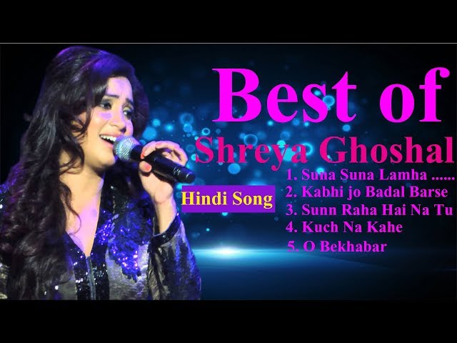 Popular Hindi Song | Shreya Ghoshal | Best Five Hindi Song | FM Hindi Song