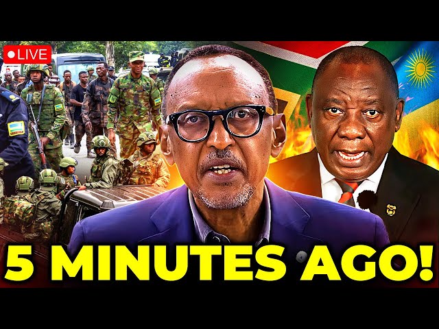 LIVE | Rwanda's President Kagame’s chilling warning to South Africa