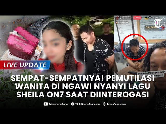 🔴LIVE UPDATE: KELAKUAN PEMUTILASI Wanita dalam Koper di Ngawi saat Diinterogasi, Nyanyi Lagu Sephia