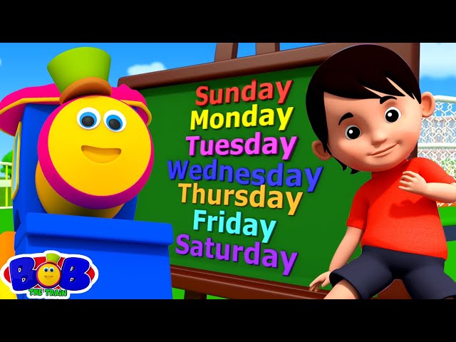 Days Of The Week + More Learning Videos & Baby Rhymes by Bob The Train