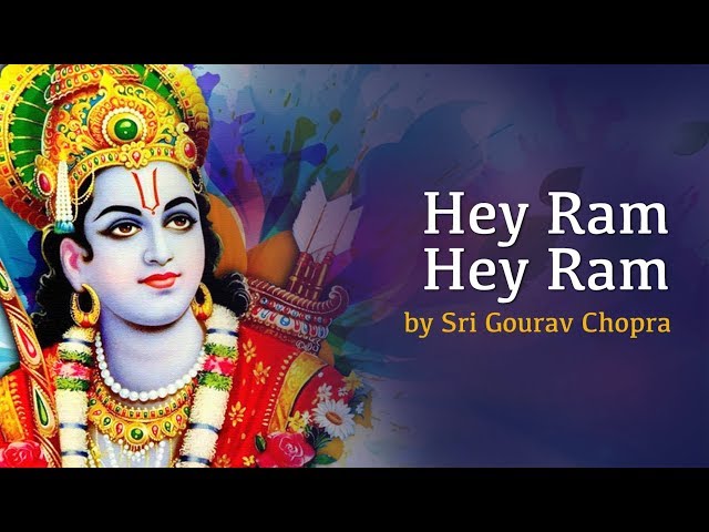 Hey Ram Hey Ram | Tu Hi Mata Tu Hi Pita Hey by Sri Gourav Chopra | Sathya Sai Aradhana Day, Mumbai