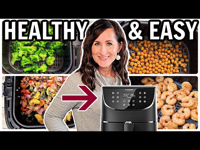 10 HEALTHY Air Fryer Recipes that are EASY AND Yummy!