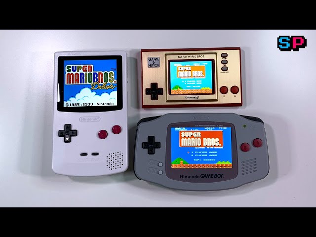 Super Mario Bros Classic on Game Boy Color, Game Boy Advance, and Nintendo Game & Watch