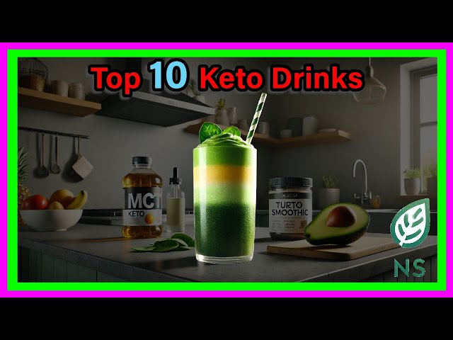 ""Top 10 Keto Drinks 🥑 Easy Low-Carb Breakfasts for Weight Loss!" | Easy, Low-Carb, & Delicious!"