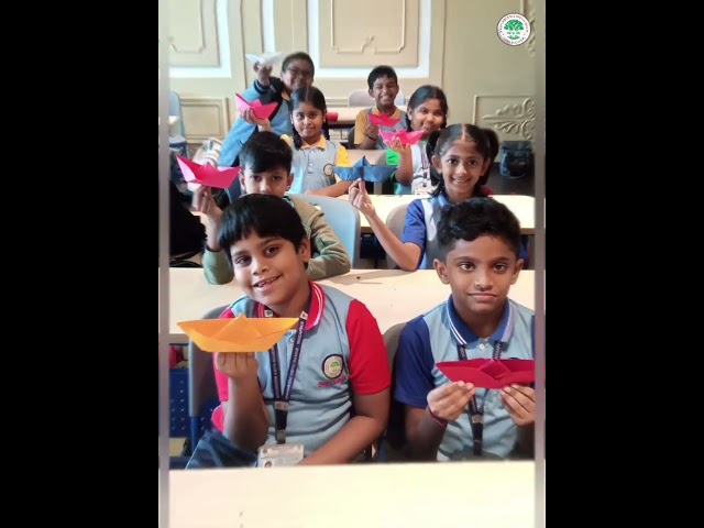 Grade 3A & 3B | Activity: Paper Boat and Paper Plane This creative activity engages