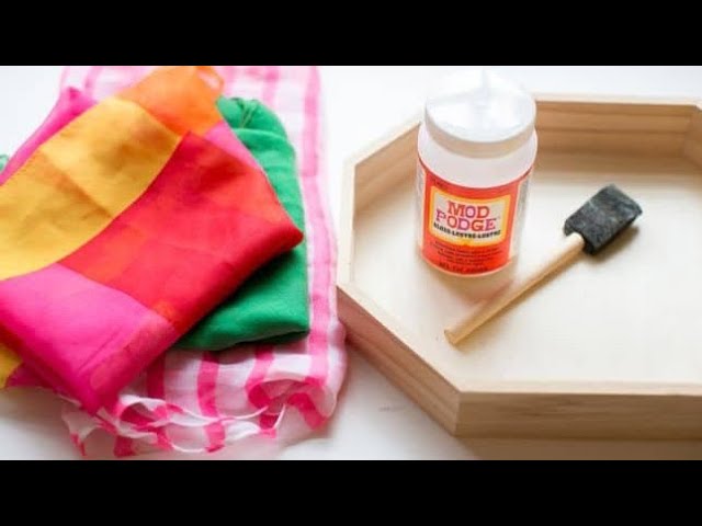 How to Make Jewelry Tray Using Old Scarves | DIY Jewelry Tray Ideas