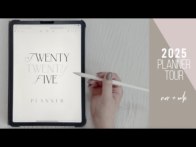 2025 Digital Planner Walkthrough