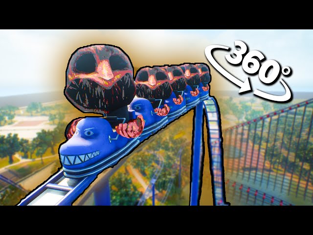 Buckshot Roulette - Roller Coaster in 360° Video | VR / 8K |