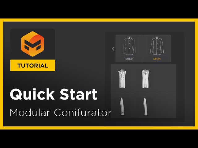 Quick Start: Modular Configurator (Marvelous Designer 11)