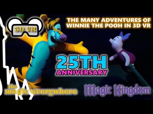 [3D VR] The Many Adventures of Winnie the Pooh at Magic Kingdom Walt Disney World