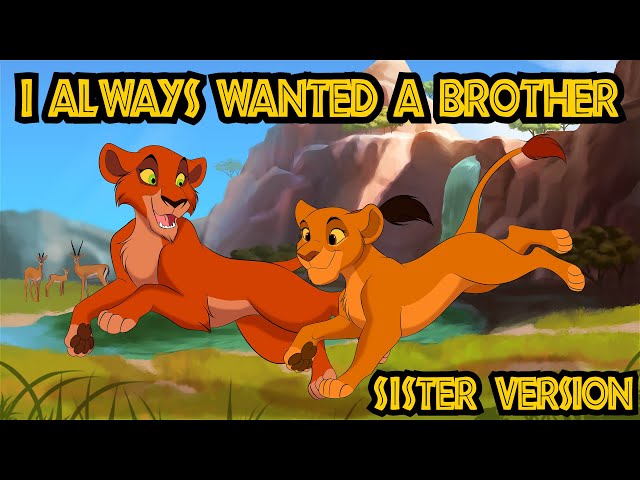 I Always Wanted A Brother (Sister Version) | Mufasa: The Lion King |【MilkyyMelodies ft. @vida_vice】