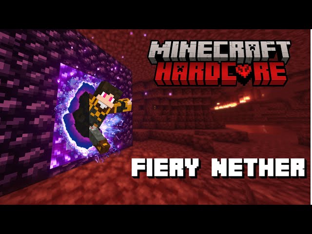 Into The Fiery Nether! - Minecraft Hardcore Let's Play: Episode 06