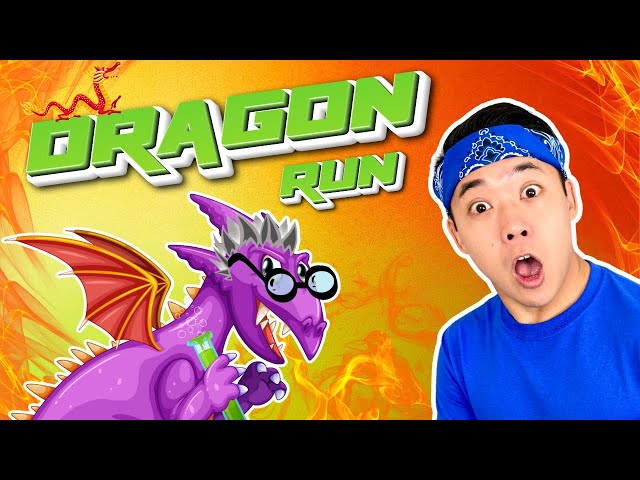 🐲 DRAGON Chase | Kids Brain Break Exercise | Lunar New Year Workout 🧧 GoNoodle inspired