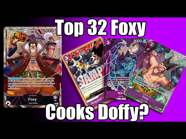 [OP09] Top 32 Foxy Interview Online Treasure Cup How to Play | One Piece Card Game