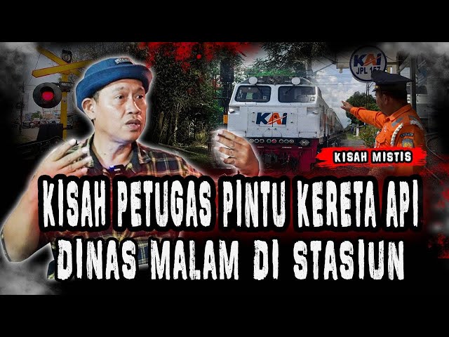 AMPUUN!! KISAH MISTIS PENJAGA REL KERETA API SAAT SHIFT MALAM!KEPALANYA MELAYANG DI JALUR KERETA API