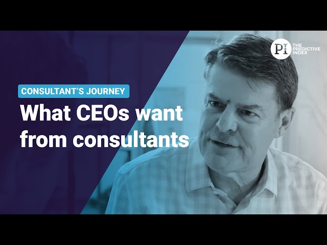 What CEOs want from consultants (2019)