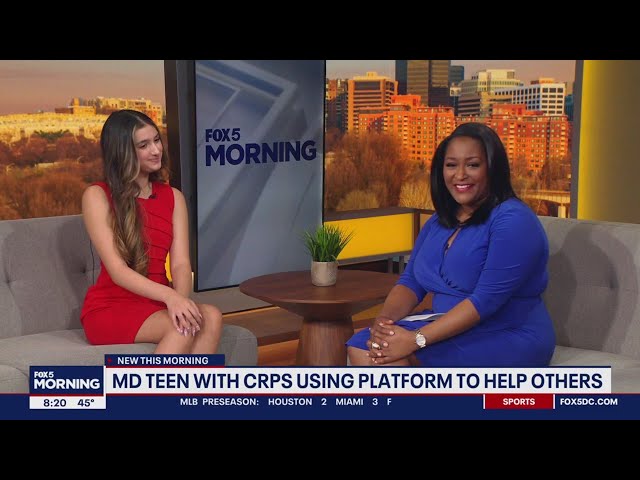 Local teen uses battle with chronic pain to raise awareness | FOX 5 DC