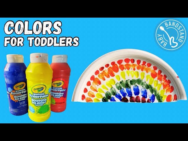 Learning Colors for Toddlers- Learning and Pre-K Craft- Learn with Ms. Alyssa