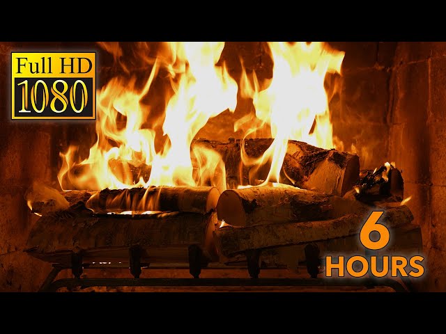 HD Crackling Birchwood Fireplace 6 Hours - from Fireplace For Your Home